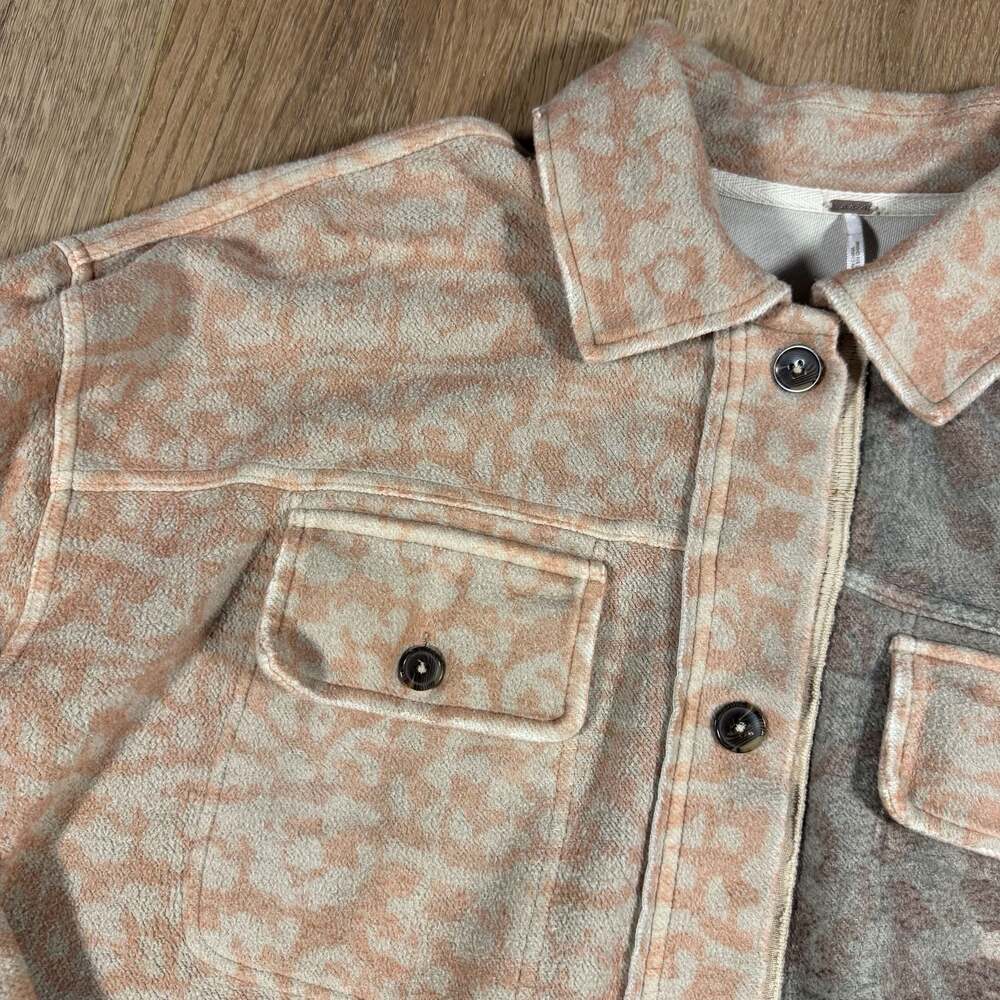 Free People Printed Ruby Shacket Jacket In Mixed … - image 3